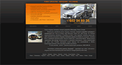 Desktop Screenshot of pomoc-drogowa-warszawa-holowanie.pl